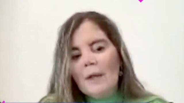 Rocío García, hija de Jorge Ortiz de Pinedo