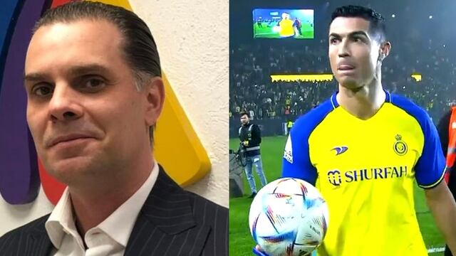 Martinoli y Cristiano Ronaldo