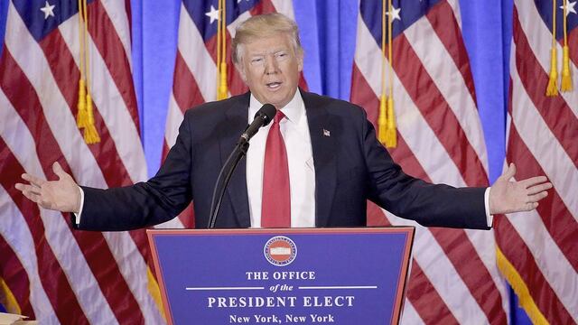 Trump. En la palestra.