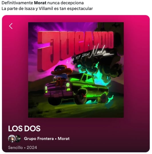 Morat y Grupo Frontera sacan una nueva canción llamada Los Dos