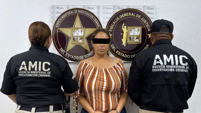 Capturan en Sonora a Mariana “N”, prófuga buscada por Estados Unidos bajo iniciativa binacional “Se Busca Información-Wanted”.