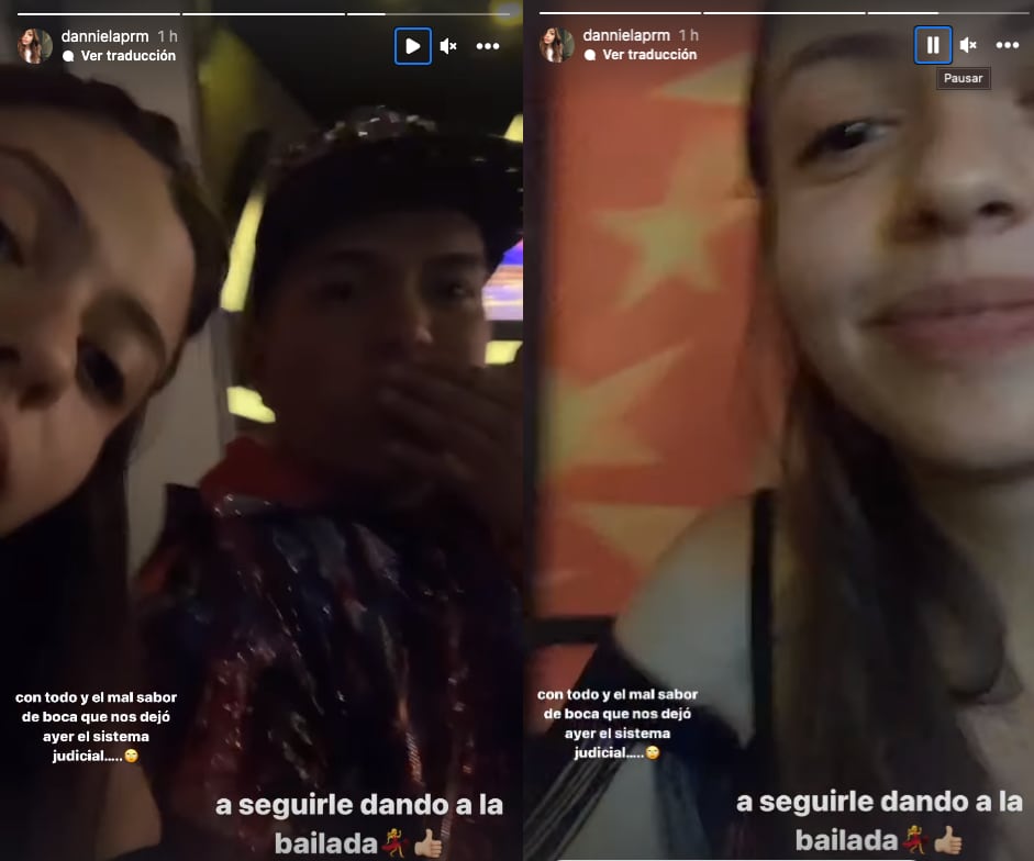 Daniela Parra disfruta de Las Estrellas Bailan en Hoy con Medio Metro