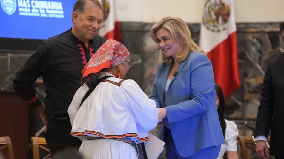 Maru Campos garantiza justicia incluyente para pueblos originarios de Chihuahua