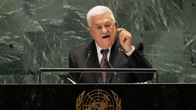 Mahmoud Abbas, presidente del Estado de Palestina.