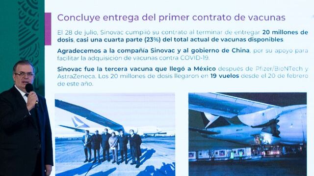 Marcelo Ebrard sobre ingreso a la Unión Europea