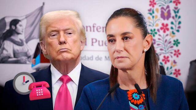 Sheinbaum retrasa mañanera por llamada con Trump