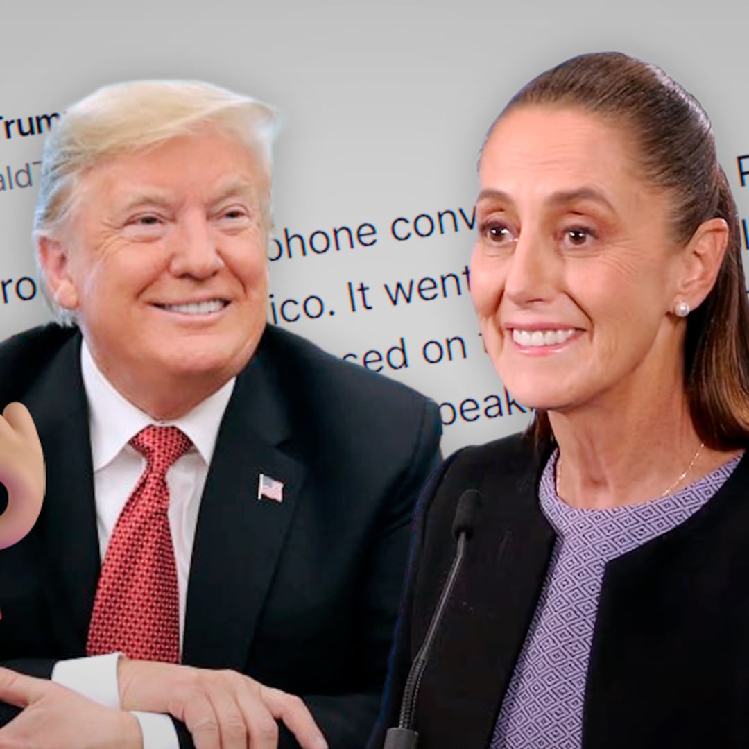 Hablan Claudia y Trump: refutan la mentecatez de la prensa Iscariote
