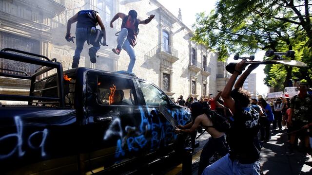 Protesta en Guadalajara