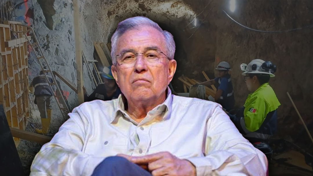 Rocha Moya confía en hallar con vida a cuarto minero en Sinaloa