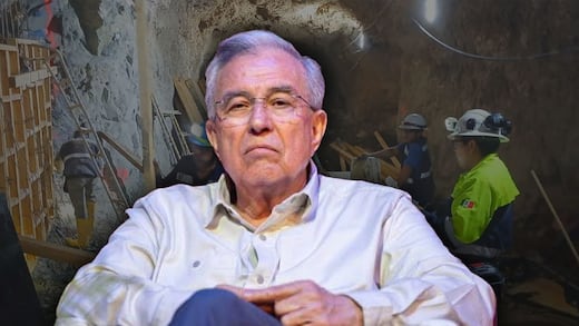 Rocha Moya confía en hallar con vida a cuarto minero en Sinaloa