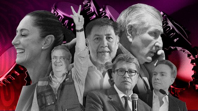 Corcholatas de Morena en recorrido hoy 24 de julio