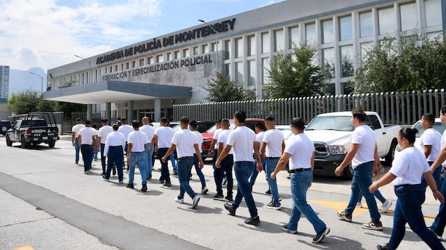 Academia de Policía de Monterrey incorpora a 44 cadetes