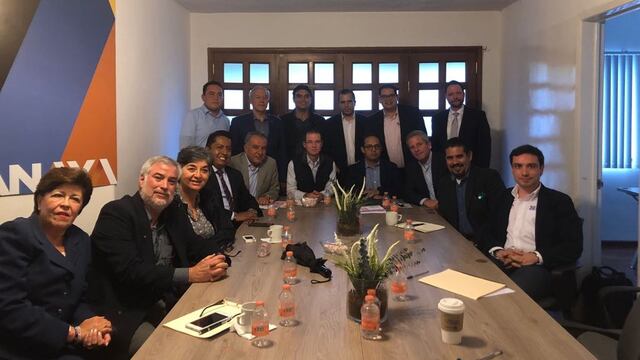 Ricardo Anaya se reúne con Frente Nacional por la Familia