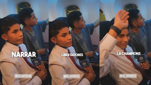 El inesperado homenaje a Pol Deportes en su viaje rumbo a la Champions League