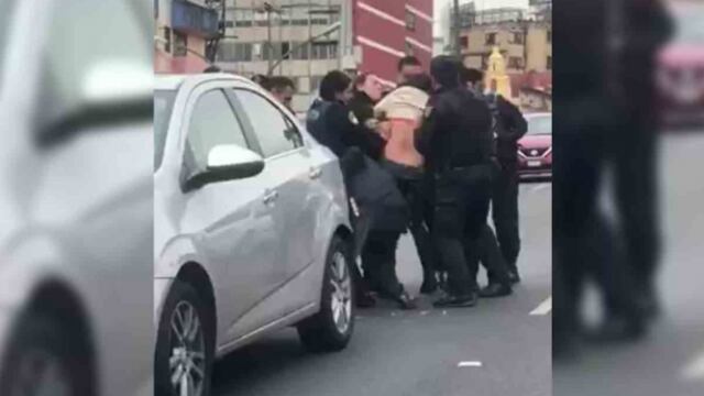 Presunto abuso policial contra mujer en Viaducto.