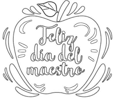 Dibujos del Día del Maestro