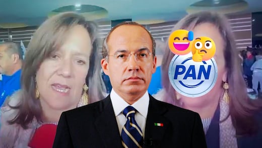 Los nervios de Margarita Zavala al ser cuestionada sobre el regreso de Calderón al PAN