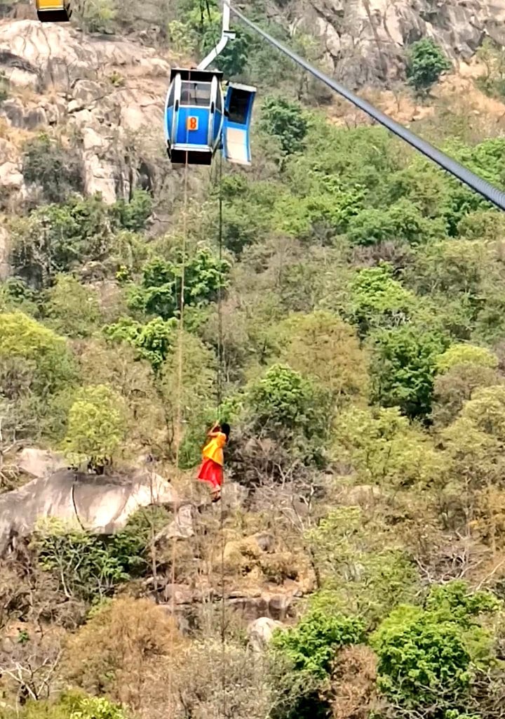 Accidente en Cablebús de la India