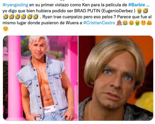 Memes de Ryan Golsling como Ken
