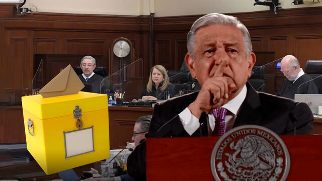 AMLO apoya consulta popular sobre la SCJN