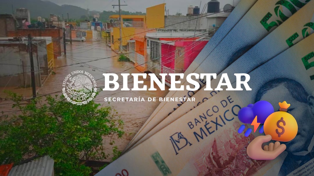 La Secretaría del Bienestar ofrece 70 mil pesos a familias afectadas por lluvias y pérdida de vivienda