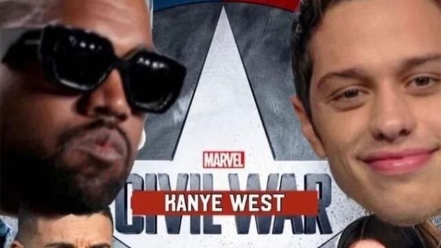 Memes de Kanye West y Pete Davidson