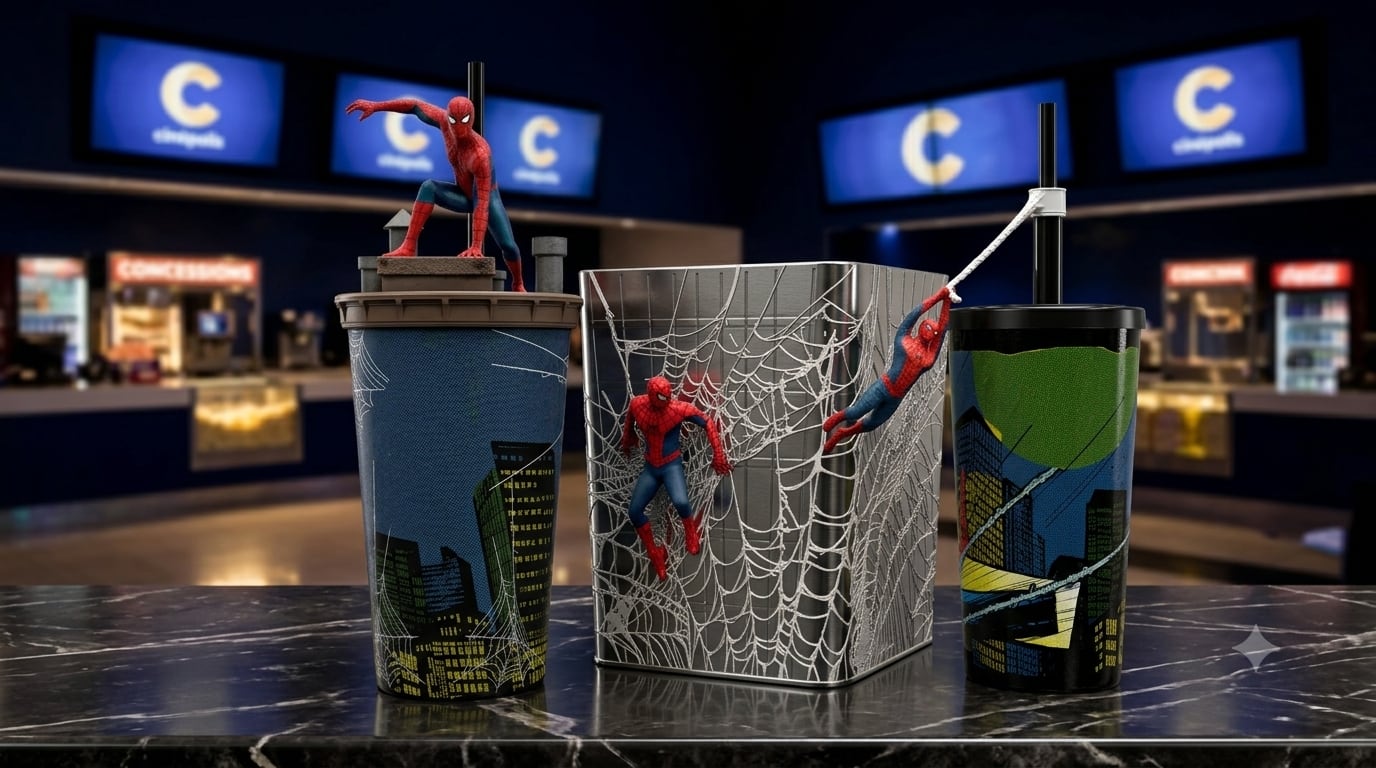 Coleccionables de Spider-Man: Un Nuevo Día en Cinépolis