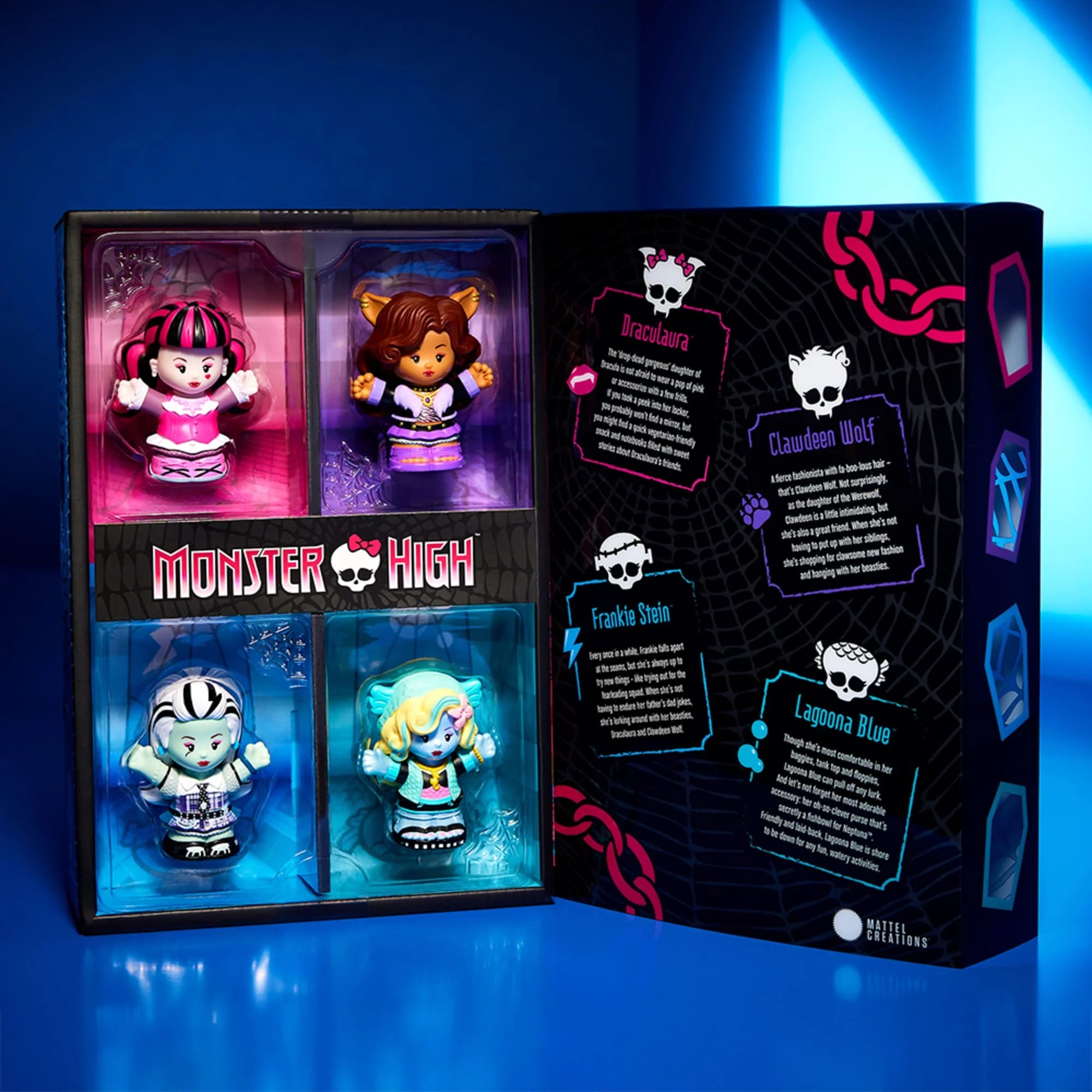 Set de colección de Little People de Monster High