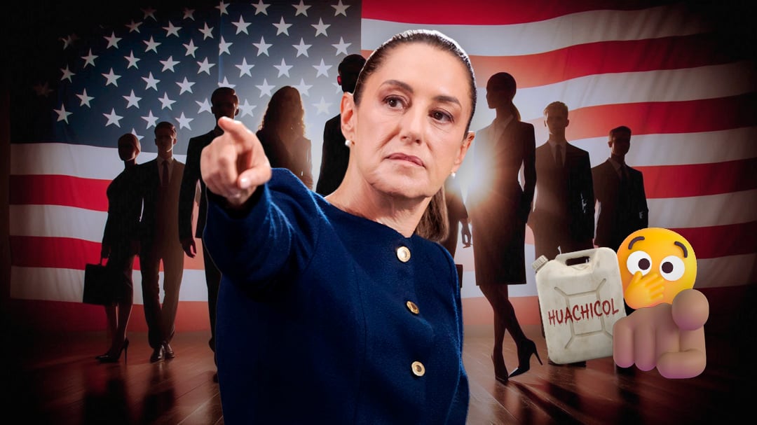 Sheinbaum señala a empresarios de Estados Unidos por participar en huachicol fiscal