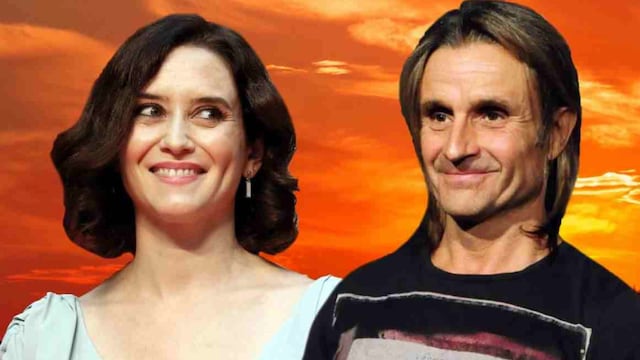 Isabel Díaz Ayuso e Ignacio Cano