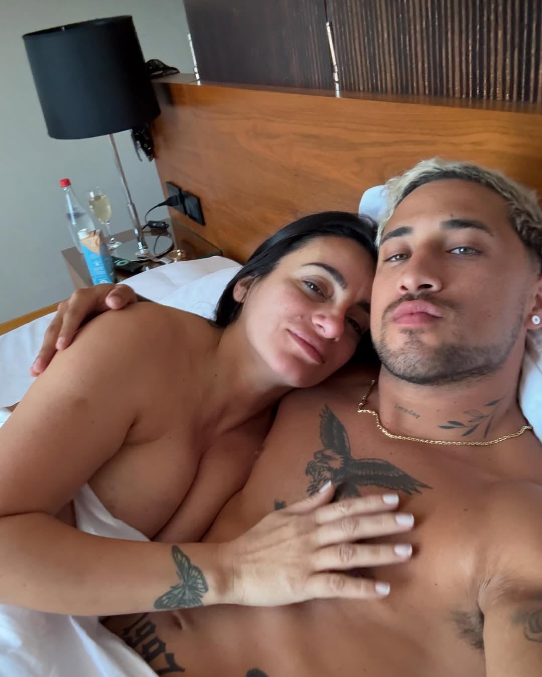 Yao Cabrera y Giselle Gordillo