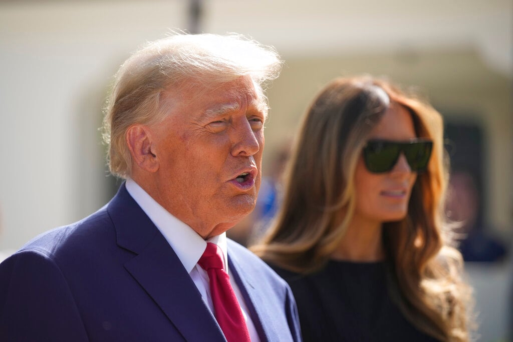 Donald Trump votó en las elecciones intermedias de Estados Unidos