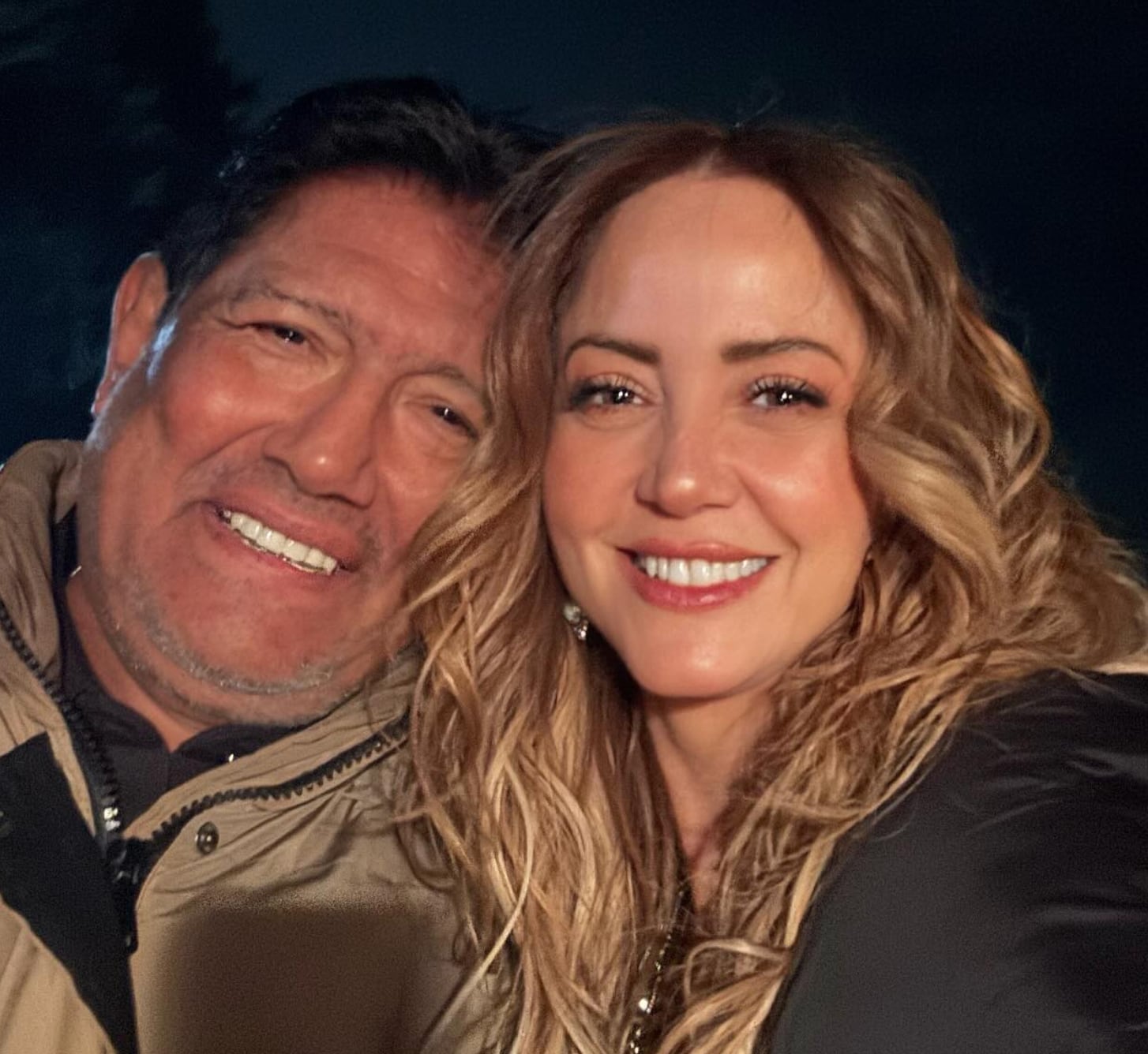Andrea Legarreta y Juan Osorio