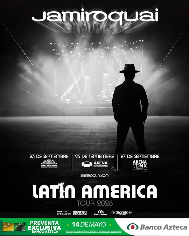 Jamiroquai en México 2026
