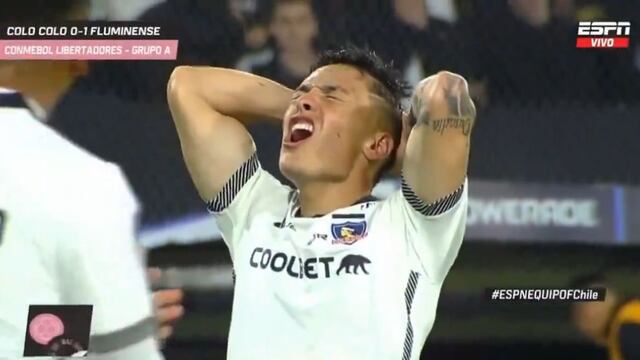 Colo Colo vs Fluminense (captura de video)