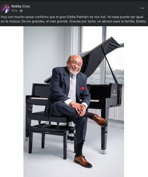 Muere Eddie Palmieri