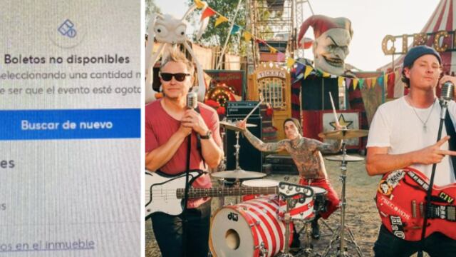 Boletos agotados, Blink 182