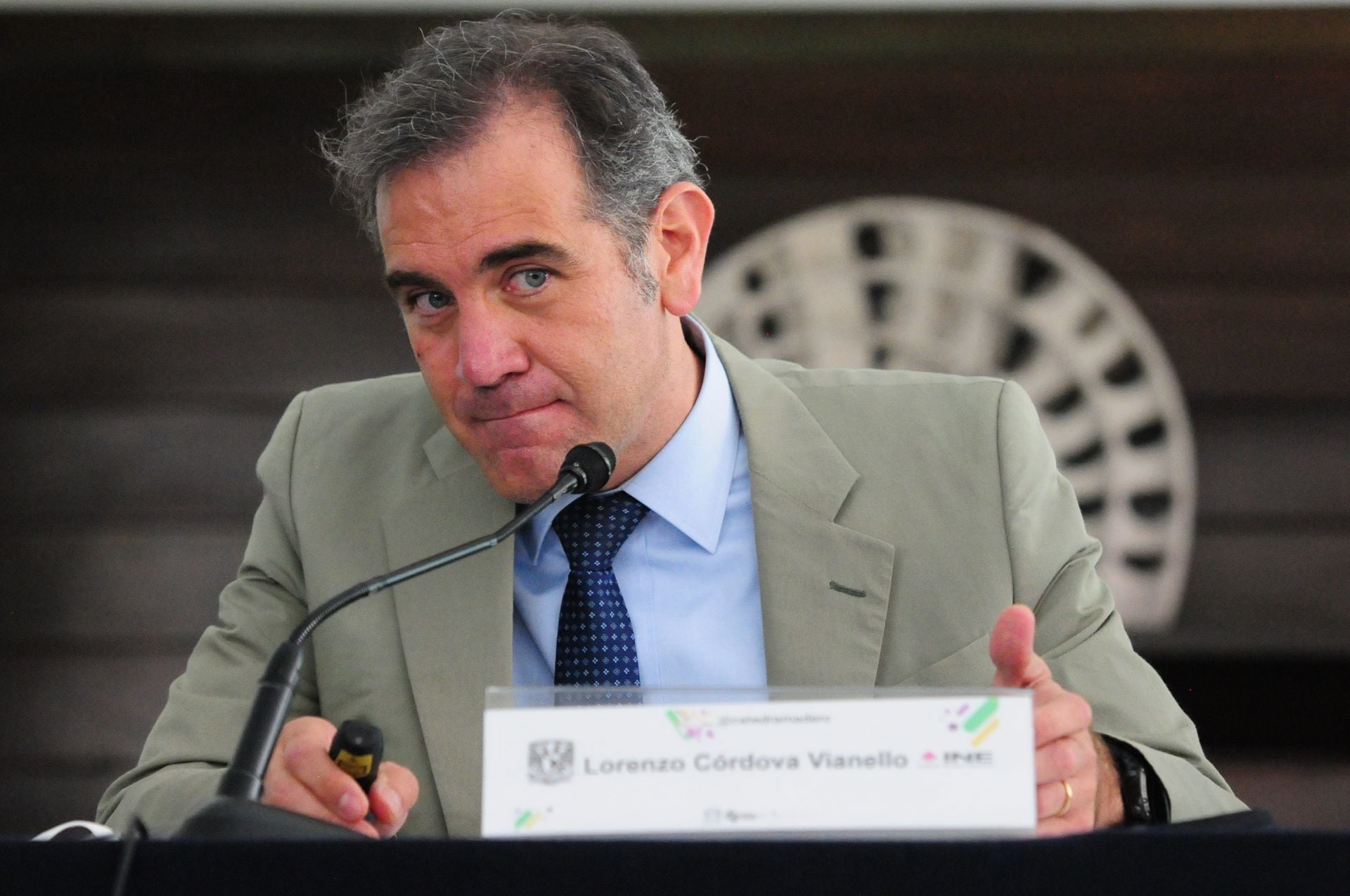 Lorenzo Córdova, consejero presidente del INE