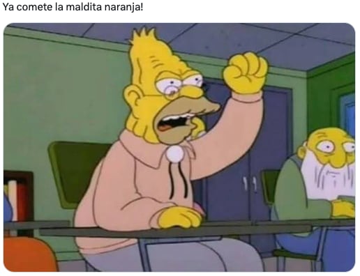 ¿Comerse una naranja mientras te bañas?Es el nuevo trend viral de redes