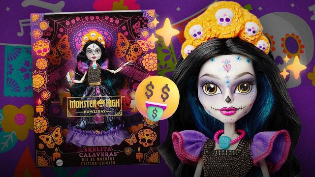 Muñeca Monster High de Día de Muertos