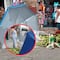El video de Lady Elotes, la mujer que tiró un puesto en el centro de Misantla, Veracruz
