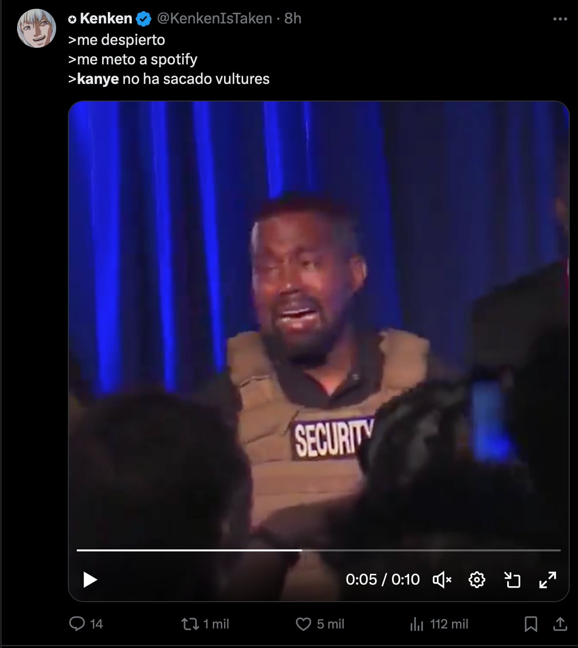 Los memes de Kanye West dejando como payasos a sus fans que esperaban el lanzamiento de Vultures