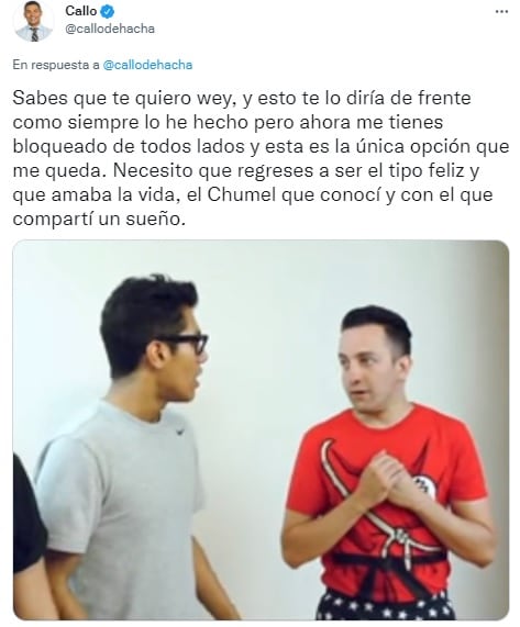 'Callo de Hacha' sobre Chumel Torres