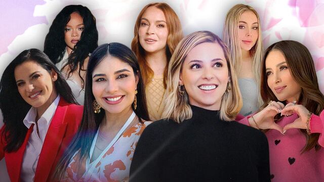 Maite Perroni, Cynthia Rodríguez, Geraldine Ponce, Rihanna, Mariana Rodríguez, Lindsay Lohan y Maya Nazor son algunas de las famosas que hoy 10 de mayo celebran su primer Día de las Madres