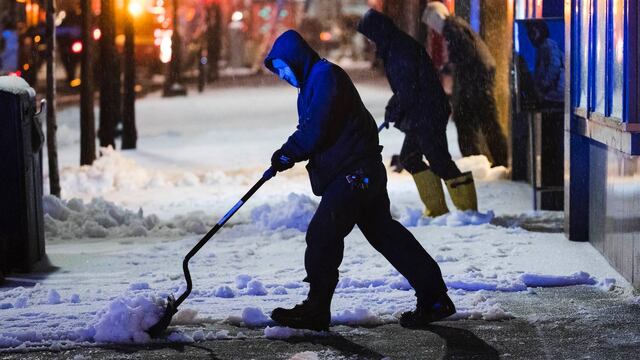 Fuerte tormenta en el noreste de EU. Afectaciones en México.