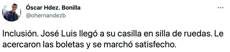 Tuit Oscar Hernández