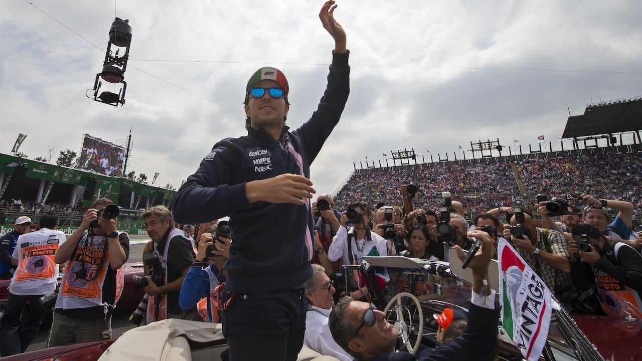 'Checo' Pérez en el GP de México