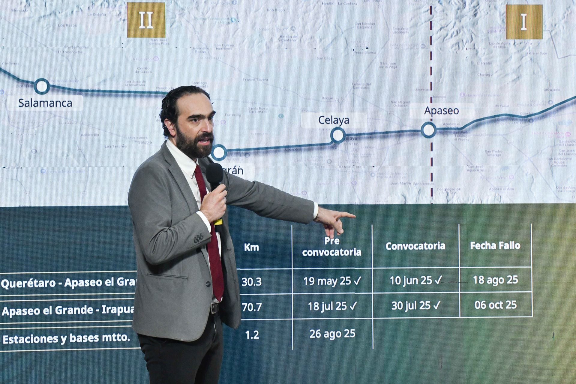 Andrés Lajous. Tren de pasajeros