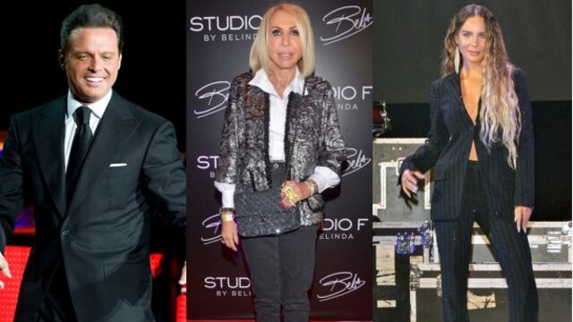 Luis Miguel, Laura Bozzo y Belinda
