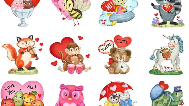 El amor llega a Facebook en forma de tarjetas y stickers